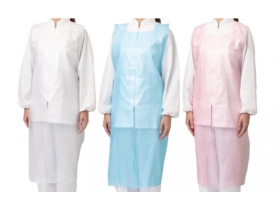 使い捨てエプロン