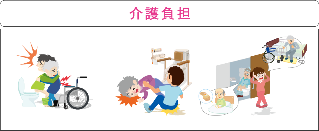 トイレ介助での問題点