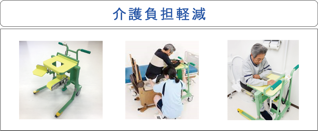 「移乗です」を使用した介護負担の軽減
